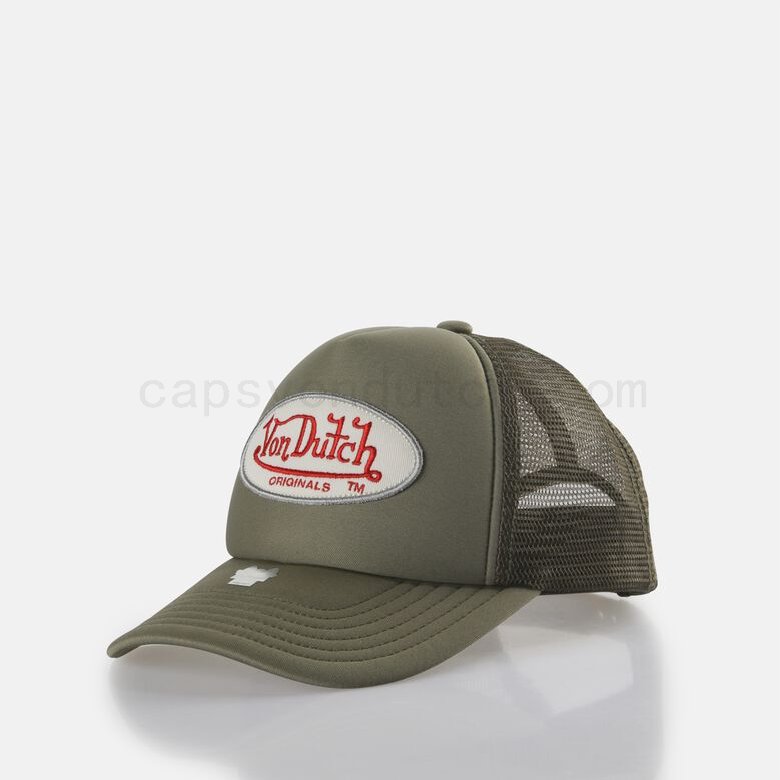 (image for) online shoppen Von Dutch Originals -Trucker Tampa Cap, khaki/khaki F0817888-01239 Verkaufen Günstig